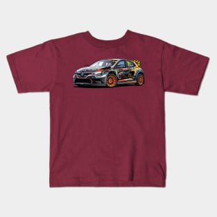 Renault Megane RX Super Car Kids T-Shirt